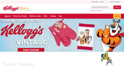 Desktop Screenshot of kelloggstore.com